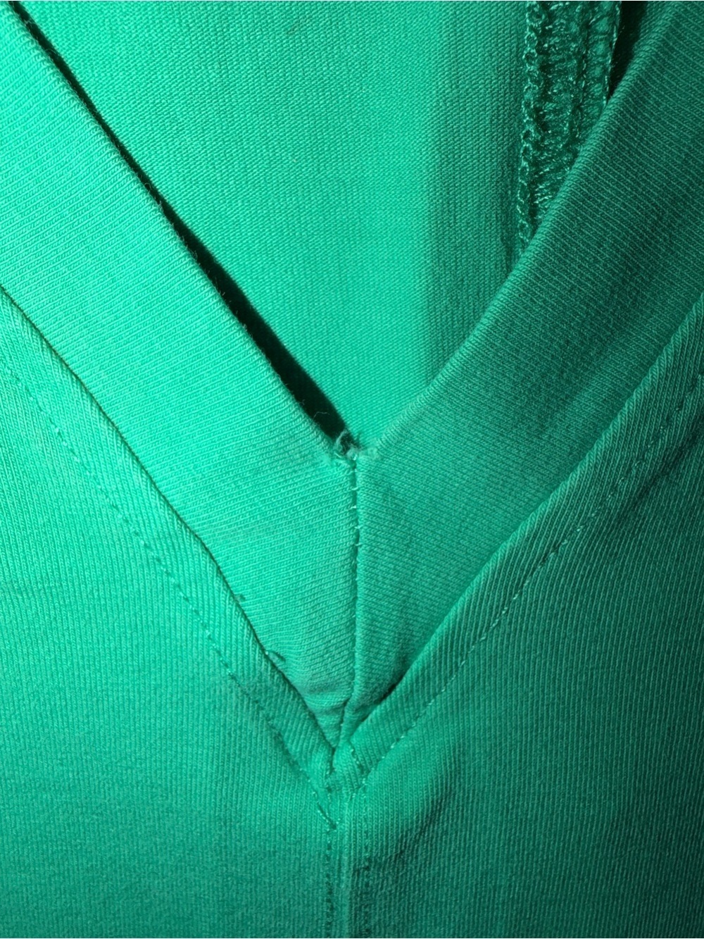Kelly Green Reversible Romper Pocketed Lounge Casual Stretch S Game Day Tailgate - Picture 9 of 9